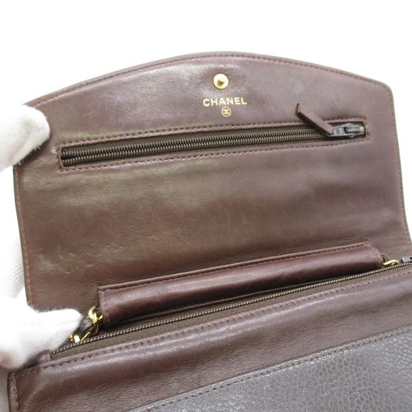 Chanel Chain Wallet Shoulder Crossbody #101634C20B - Picture 11 of 12